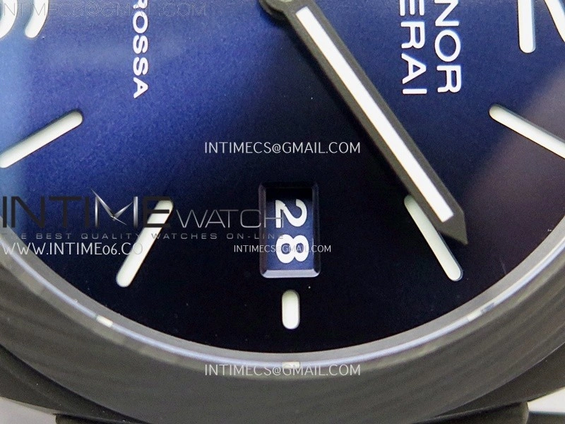 PAM1529 Carbotech VSF 1:1 Best Edition Blue Dial on Blue Kevlar Composite Strap P.9010 Clone